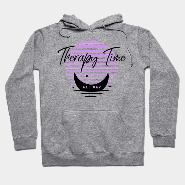 Therapy Time Hoodie by Satrok